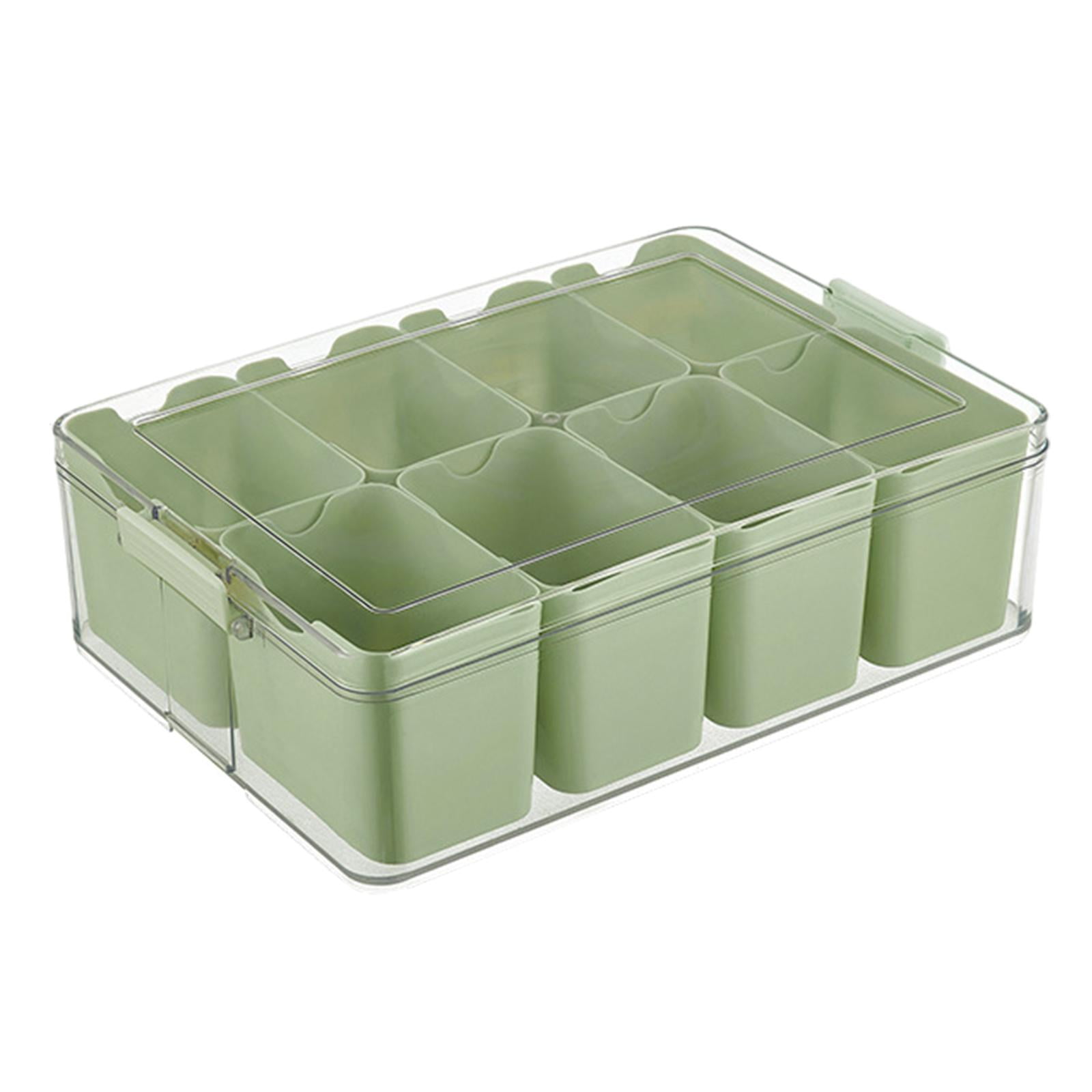 Magideal - Tarro De Especias, Recipiente Para Especias, Recipiente Para Especias, Fácil De Limpiar, Organizador De Cocina, Botella De Especias Para El Hogar Para Verde