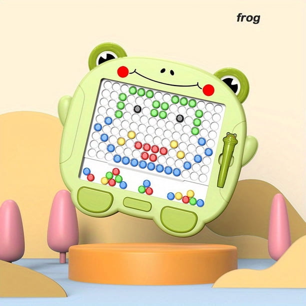 Children's Magnetic Pen, Drawing Board, Educational Toys, Early Education Thinking Enlightenment Stone Bead Puzzle Toys