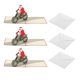 thumbnail image 4 of 3 Pack Christmas Tarjetas De Felicitación Con Sobre Motocicleta Colorida, 4 of 5