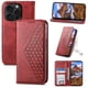 thumbnail image 3 of Funda Flip FOXDOCK para iPhone 15 Pro , Estilo Billetera con Diseño Rombo, Correa de Mano y Soporte, Uso Diario, 3 of 6