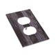 thumbnail image 3 of Cubierta decorativa para enchufe Oilbiexn con diseño vintage de tablones de madera, 3 of 8
