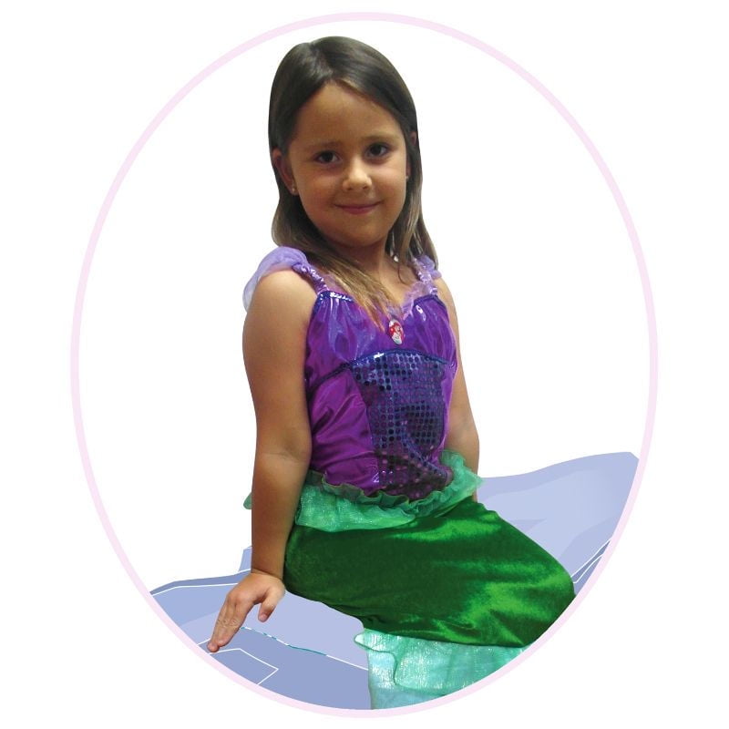Disfraz Frozen Deluxe Ariel.