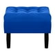 thumbnail image 1 of Pouf Wood 1c Felpa 00 Azul Rey, 1 of 4