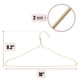 thumbnail image 3 of Perchas de alambre Mr. Pen, 20 unidades, metal dorado, para ropa, 3 of 9