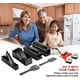 thumbnail image 4 of Kit para hacer sushi, 10 herramientas para hacer sushi con 4 moldes para rollos de arroz y 2 espátulas de tenedor, herramienta casera para hacer sushi, kit para principiantes., 4 of 7
