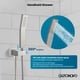 thumbnail image 4 of Sistema de ducha gotonovo Rainrain Shower, 30 cm, níquel cepillado, 4 of 9