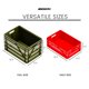thumbnail image 3 of Cajas de almacenamiento apilables SIDIO 46 x 32 x 28 cm con divisores, 3 of 7