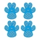thumbnail image 1 of 4 Piezas Almohadillas Para Patas De Perro Calzado Para Mascotas Botines Calcetines Pegatinas Para Pies Antideslizantes Para Perros M Azul, 1 of 3