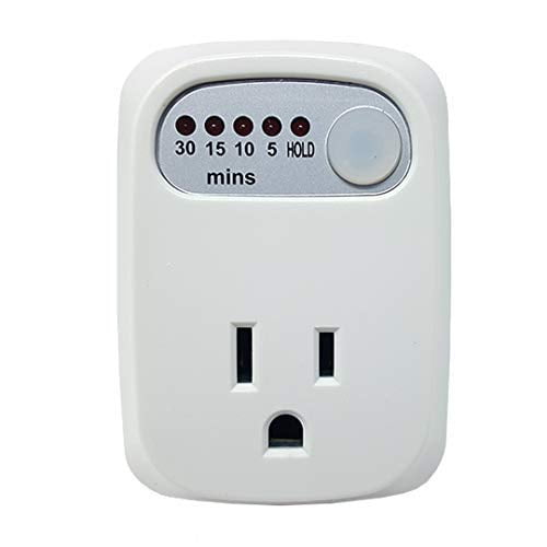 Temporizador Simple Touch de un Solo Enchufe con Apagado Automático de 30 Minutos