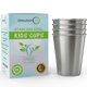 thumbnail image 1 of Vasos para Niños CHILLOUT LIFE Acero Inoxidable 250 ml Paquete de 4, 1 of 9