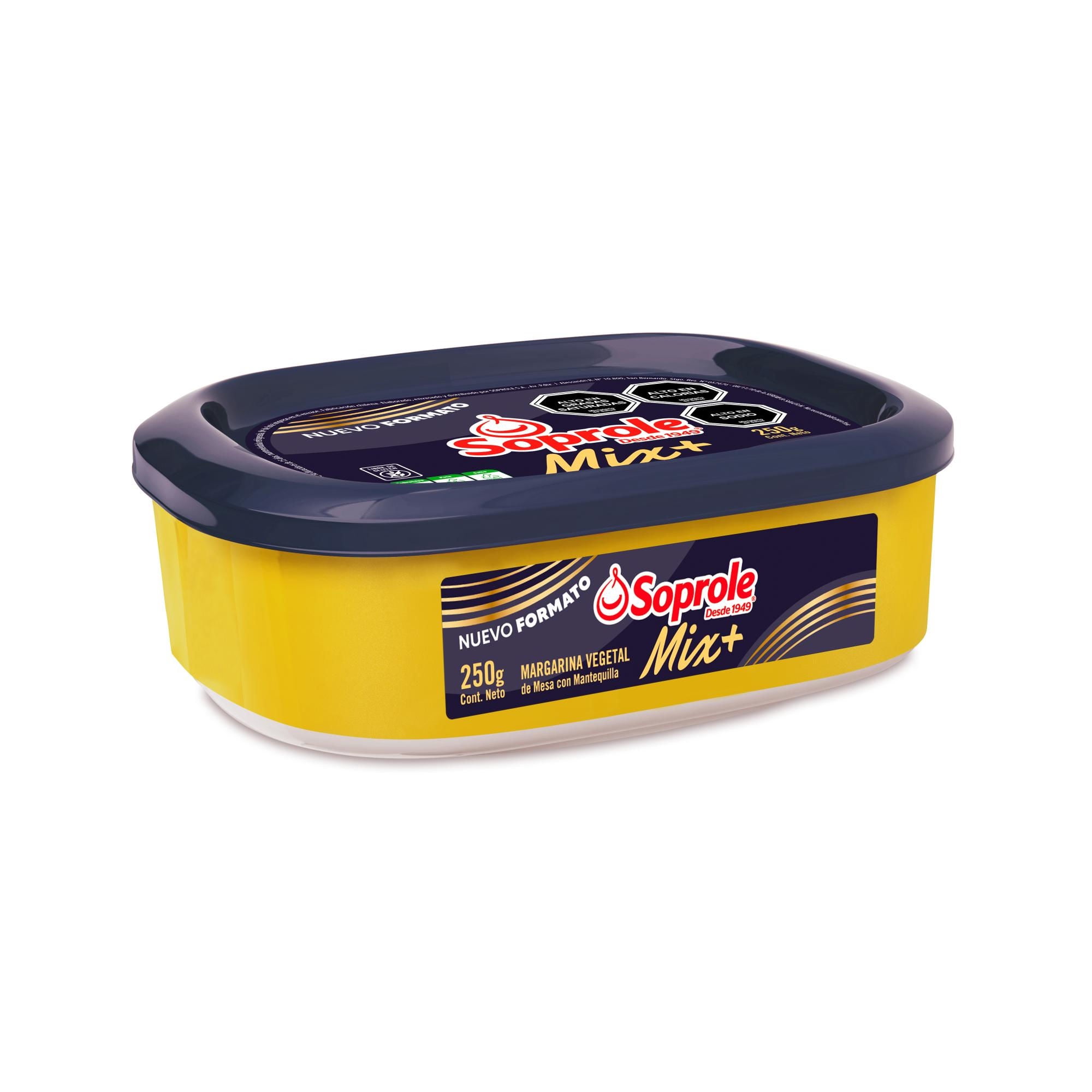 Margarina Untable Tradicional Pote 250 g Soprole