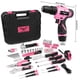 thumbnail image 2 of Kit De Taladro Eléctrico Rosa De 12 V Con 151 Accesorios, Luz Y Recargable Por USB. Ideal Para Aficionados Al Bricolaje Y Reparaciones., 2 of 8