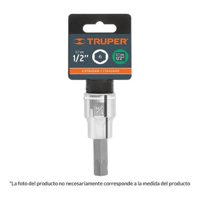 Truper - Dado De Punta Allen Cuadrante 1/2"" 10Mm