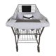 thumbnail image 1 of Funda para carrito de compras Boppy Compact Antibacterial Grey 6-48m, 1 of 6