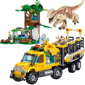 Juego De Bloques De Construcción Mesiondy Dinosaur Park, 546 Piezas