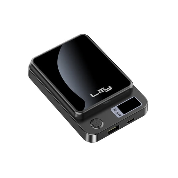 Batería Externa 10000mAh 35W Carga Rápida Negro P13 Lity