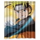 thumbnail image 1 of Cortina de ducha Naruto con ganchos (60 x 72 pulgadas), 1 of 3