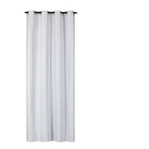 Clems - Cortina Engomada Termica 100% Blackout 140X225 Blanco 140X225