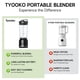 thumbnail image 4 of Licuadora portátil Tyooko de 530 ml, recargable por USB, doble modo, 4 of 7