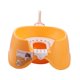 thumbnail image 1 of Lavabo Para Arena Para Gatos, Caja De Arena Para Gatos, Orinal Antisalpicaduras, Bandeja De Arena Para Mascotas Con Parte Superior Abierta, Color Naranja, 1 of 5