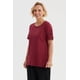 thumbnail image 2 of Polera Mujer Detalle Mangas Rojo, 2 of 4