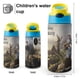 thumbnail image 2 of Botella de Agua Desmarcar Medieval Azul 12 oz, 2 of 6