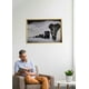 thumbnail image 2 of Cuadro Decorativo Mural Manada Elefantes Arte Pared Jhn, 2 of 3