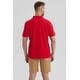 thumbnail image 3 of Polera Hombre Pique Básica Lisa Rojo - lll, 3 of 4