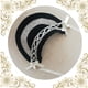 thumbnail image 4 of Sombrero de encaje estilo colonial pionero, gorra para el sol para disfraz de fiesta de té, accesorios de disfraz para mujer, 4 of 5