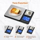 thumbnail image 4 of Báscula de cocina KUAIVO digital de doble plataforma de 1 g a 15 kg, 7 unidades, 4 of 9