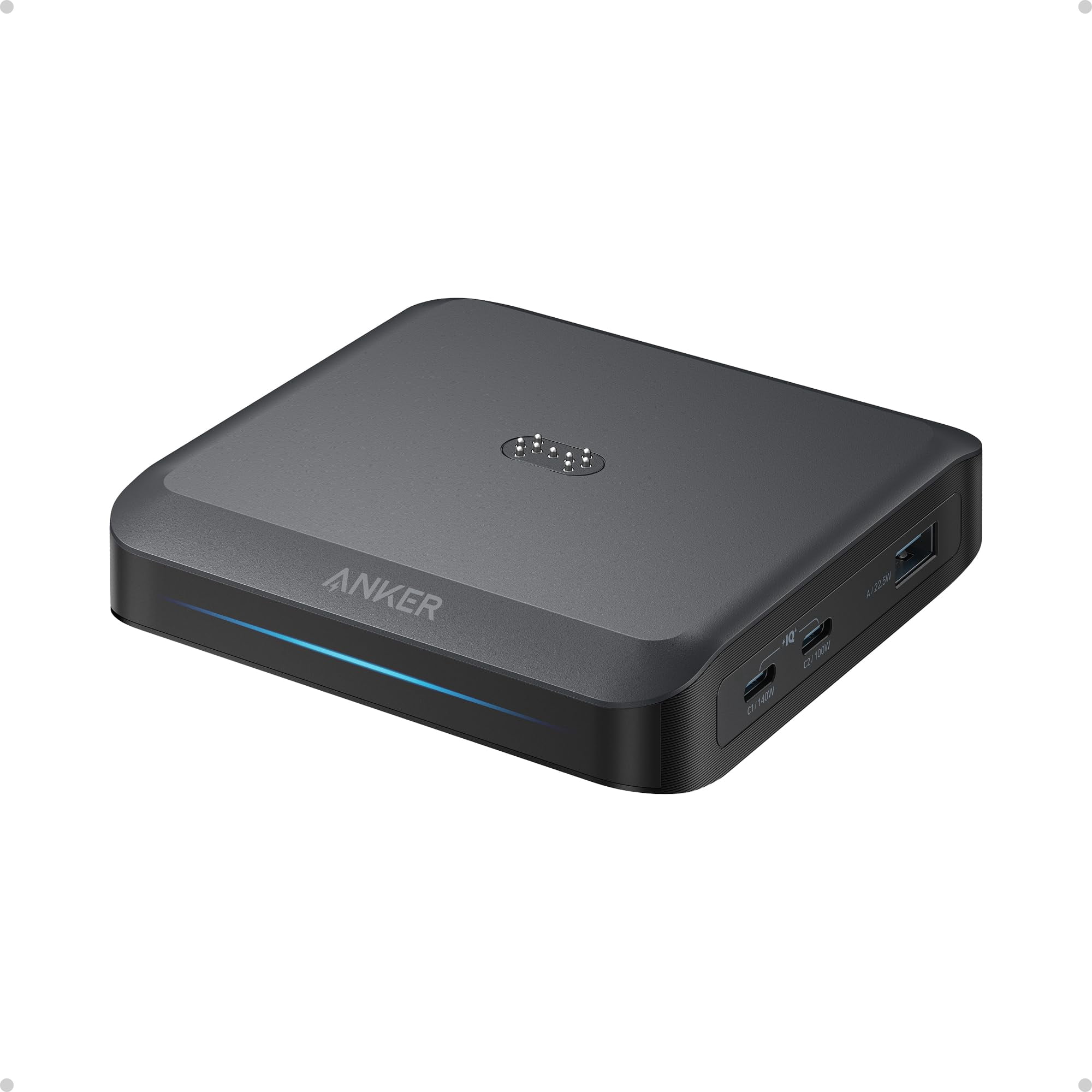 Base De Carga Anker A1903 150w Para Carga Rápida De 4 Dispositivos
