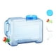 thumbnail image 1 of Contenedor De Agua Portátil Con Grifo Cubo De Agua Resistente Para Mochila De Senderismo 12 Litros, 1 of 3