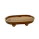 thumbnail image 5 of Pequeño soporte de Pedestal de madera elevador de madera para soporte de exhibición, bandeja decorativa multifuncional para decoración de mesa de baño Ovalado 118x198x43cm, 5 of 5