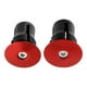 thumbnail image 3 of 2 Tapones Para Manillar De Bicicleta, Tapones Para Extremo De Barra De Bicicleta, Para Ciclismo BMX, La Mayoría De Las Bicicletas, Rojo, Sin Marca, 3 of 5
