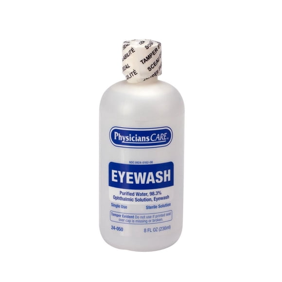 Solución Estéril Bufereada para Lavado de Ojos PhysiciansCare 236 ml