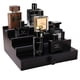 thumbnail image 3 of Organizador De Colonia Negro De 4 Niveles De Madera Con Cajón, 3 of 9