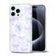 thumbnail image 1 of Funda De Teléfono Para Iphone 15 Pro Con Estampado De Lazo Morado Transparente, 1 of 7
