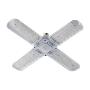 Ioensy - Bombilla De Cultivo De Luz Led Plegable Para Plantas De Interior Semilla De Jardín 48W 4 Hojas 398Mm