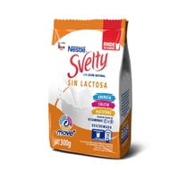 Leche En Polvo Sin Lactosa 300 G Svelty