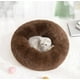 thumbnail image 2 of Cama Antiestrés Felpa para Mascotas Perros Gatos 80cm Café, 2 of 8