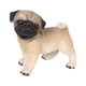 thumbnail image 3 of Estatua De Perro En Miniatura De Pug Para Salpicadero De Coche, Sala De Estar, Color Beige, 3 of 5