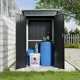 thumbnail image 2 of Bodega exterior techo simple 120x120 1.44 M2 - Black SS-04, 2 of 3