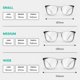 thumbnail image 3 of Stoggles Square Z87.1 Certified Polycarbonate Safety Glasses Talle S, 3 of 3