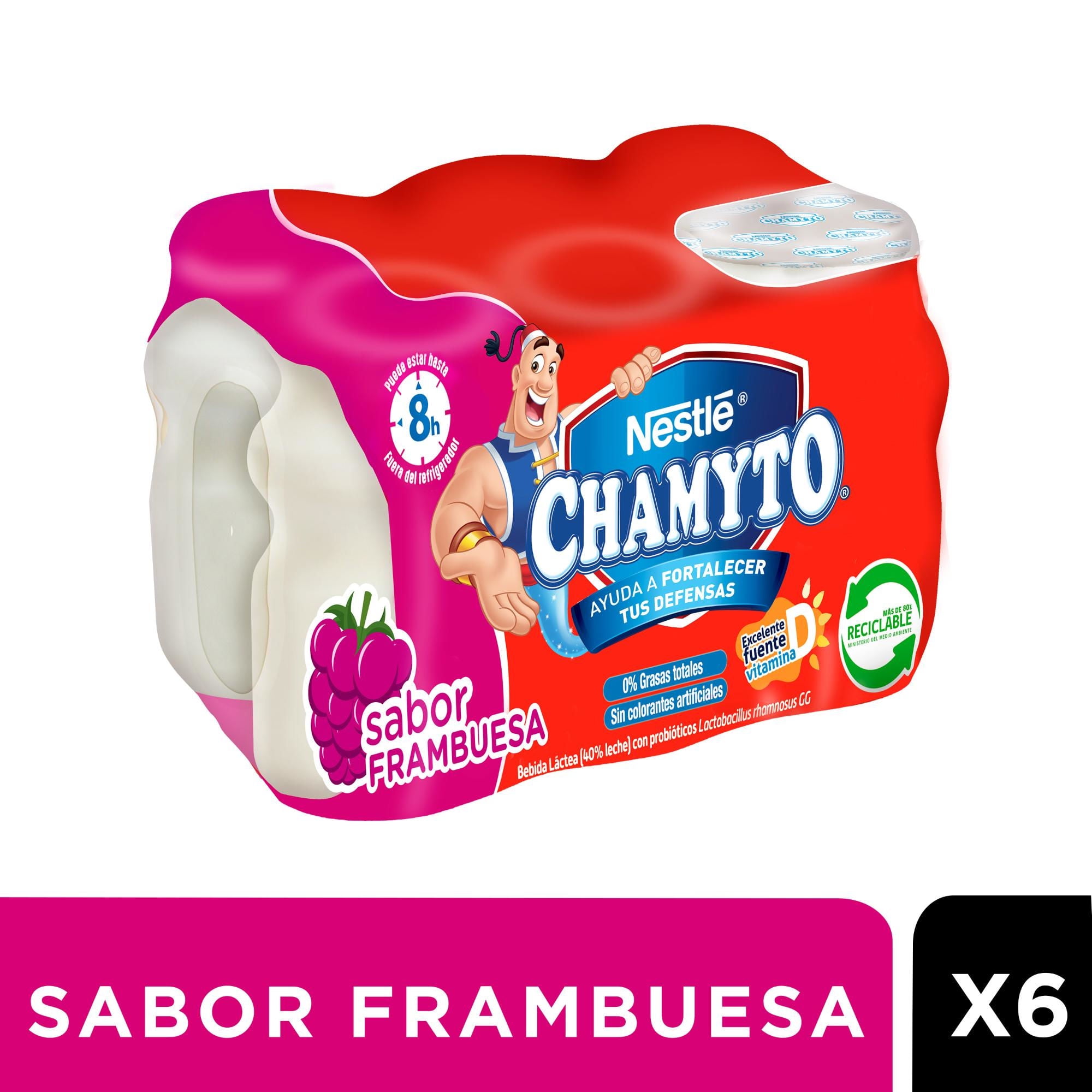 Probiótico Frambuesa Multipack 80ml Chamyto