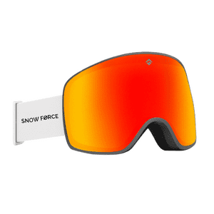 Snow Force - Antiparras Magnéticas Ski & Snowboard North Pole / Rojo - Gris - Blanco