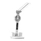 thumbnail image 1 of Lámpara De Mesa Con Ventilador Portalápices Lámpara De Oficina De Doble Cabeza Lámpara De Escritorio LED USB Enchufe, 1 of 3