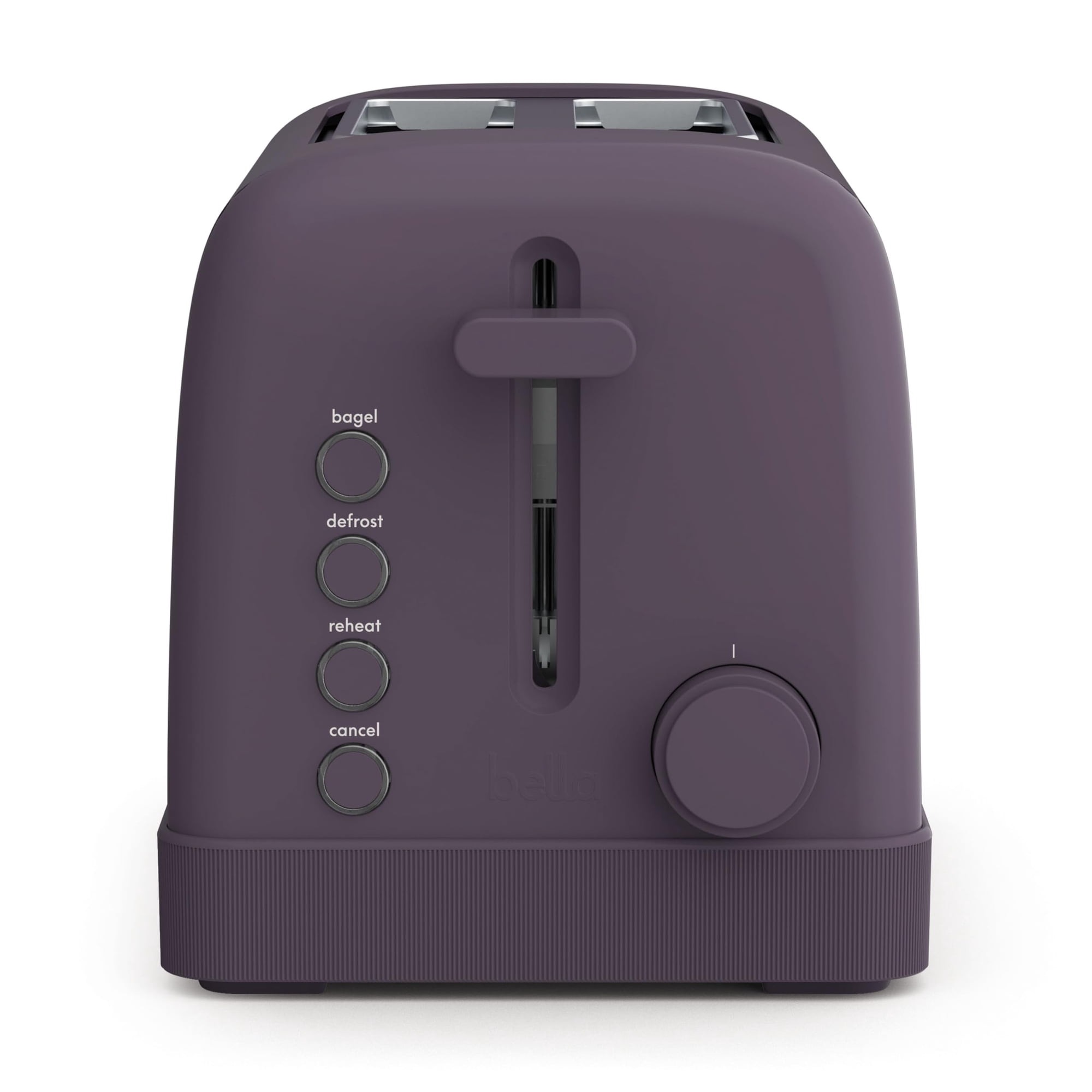 Tostadora Bella 2 Rebanadas, 900 W, 6 Ajustes, Control De Sombra, Color Ciruela