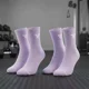 thumbnail image 1 of Calcetines Mujer Deportivos Largos Athena Crew - Morado Amatheyst - 2 pares, 1 of 6