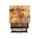 thumbnail image 2 of Velador Gibson Mueble Madera Fierro Hogar Dormitorio, 2 of 3