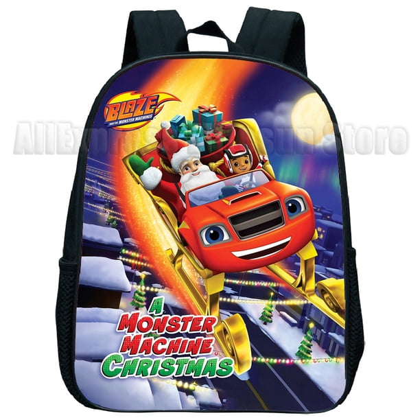 Blaze and the Monster Machines Backpack Children Toddler Kindergarten Bookbags Kawaii Boys Girls Kids Cartoon School Bags